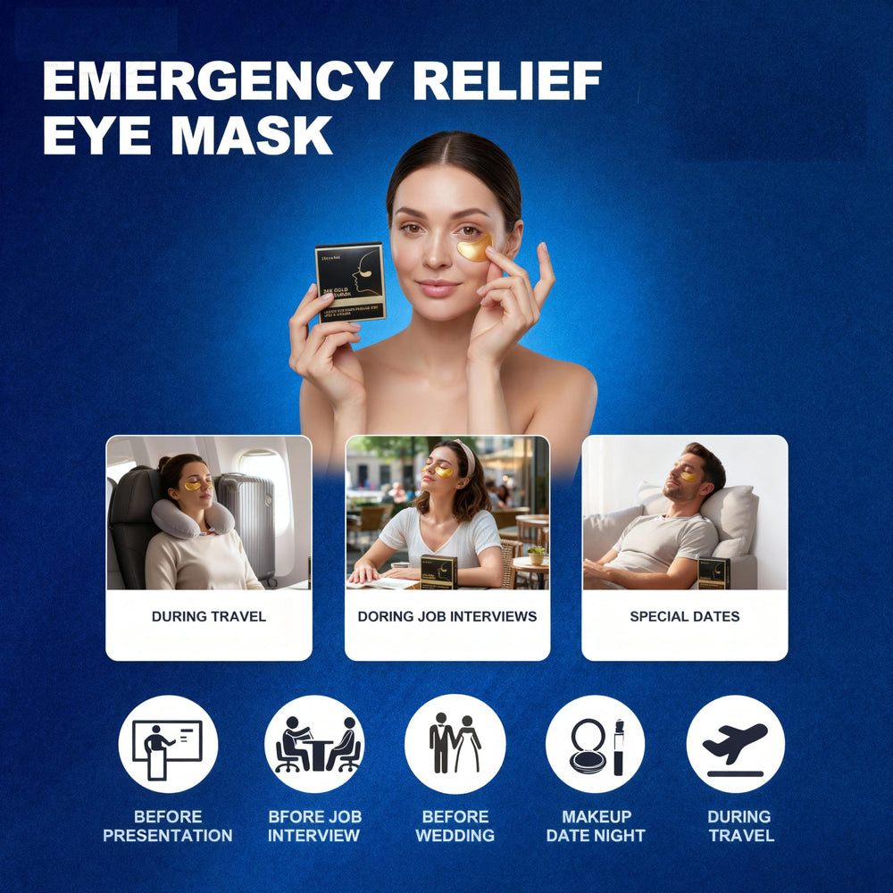 Daily-use under-eye patches ideal for morning prep and late nights.