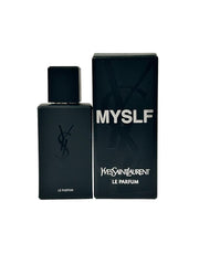 YSL Le Parfum Myslf mini bottle close-up, portable luxury you can take anywhere