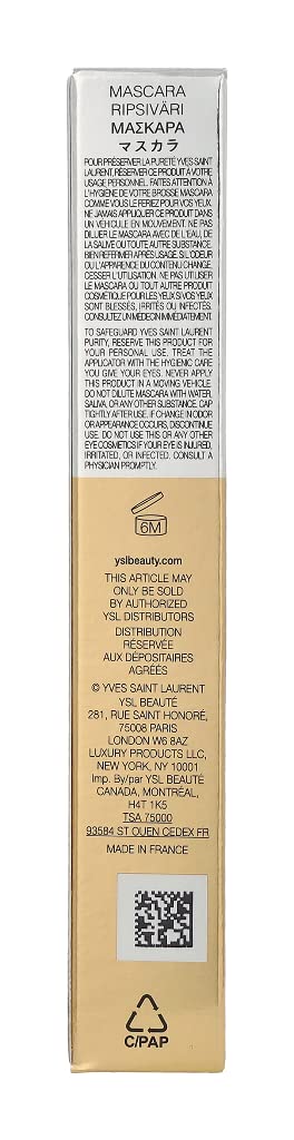 YSL Volume Effet Faux Cils No.01 packaging in High Density Black shade