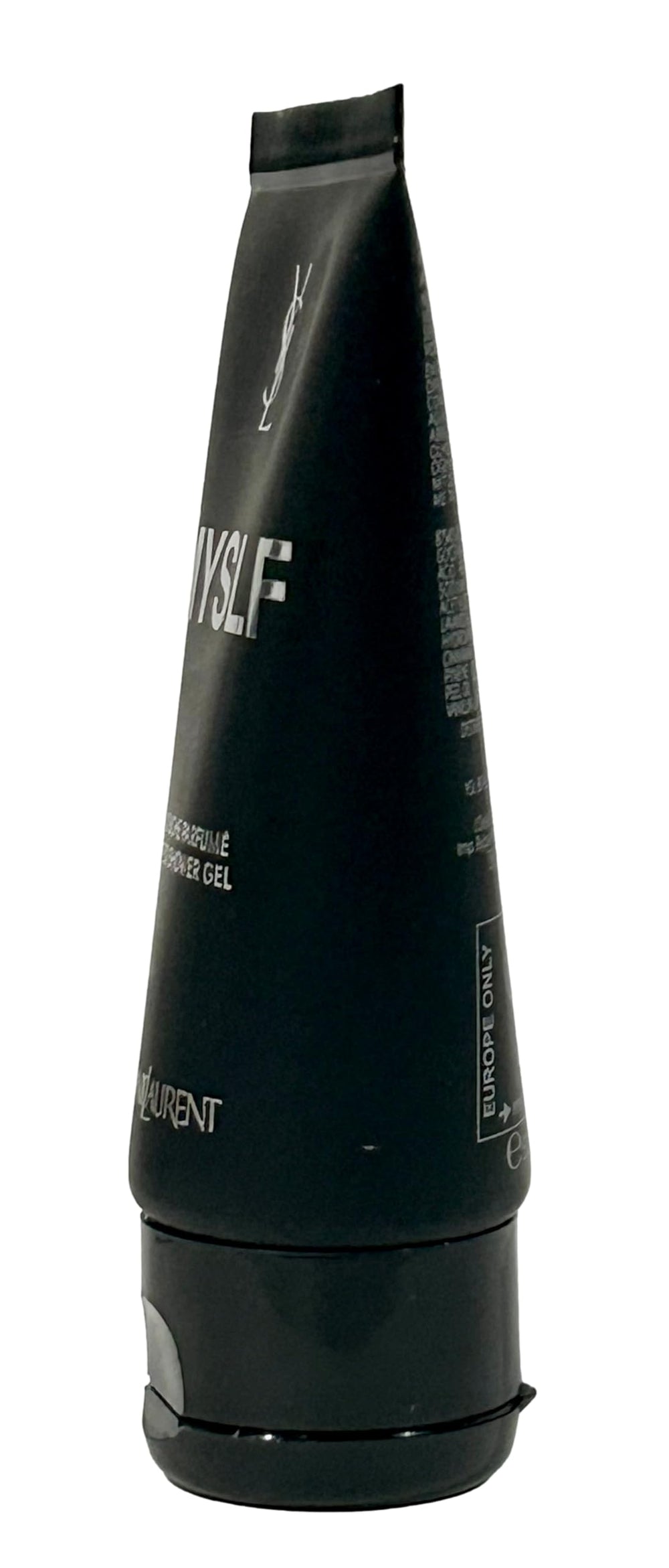 YSL MYSLF Men shower gel bottle on sink with sleek packaging