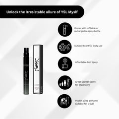 YSL MYSLF travel spray compact for on-the-go use