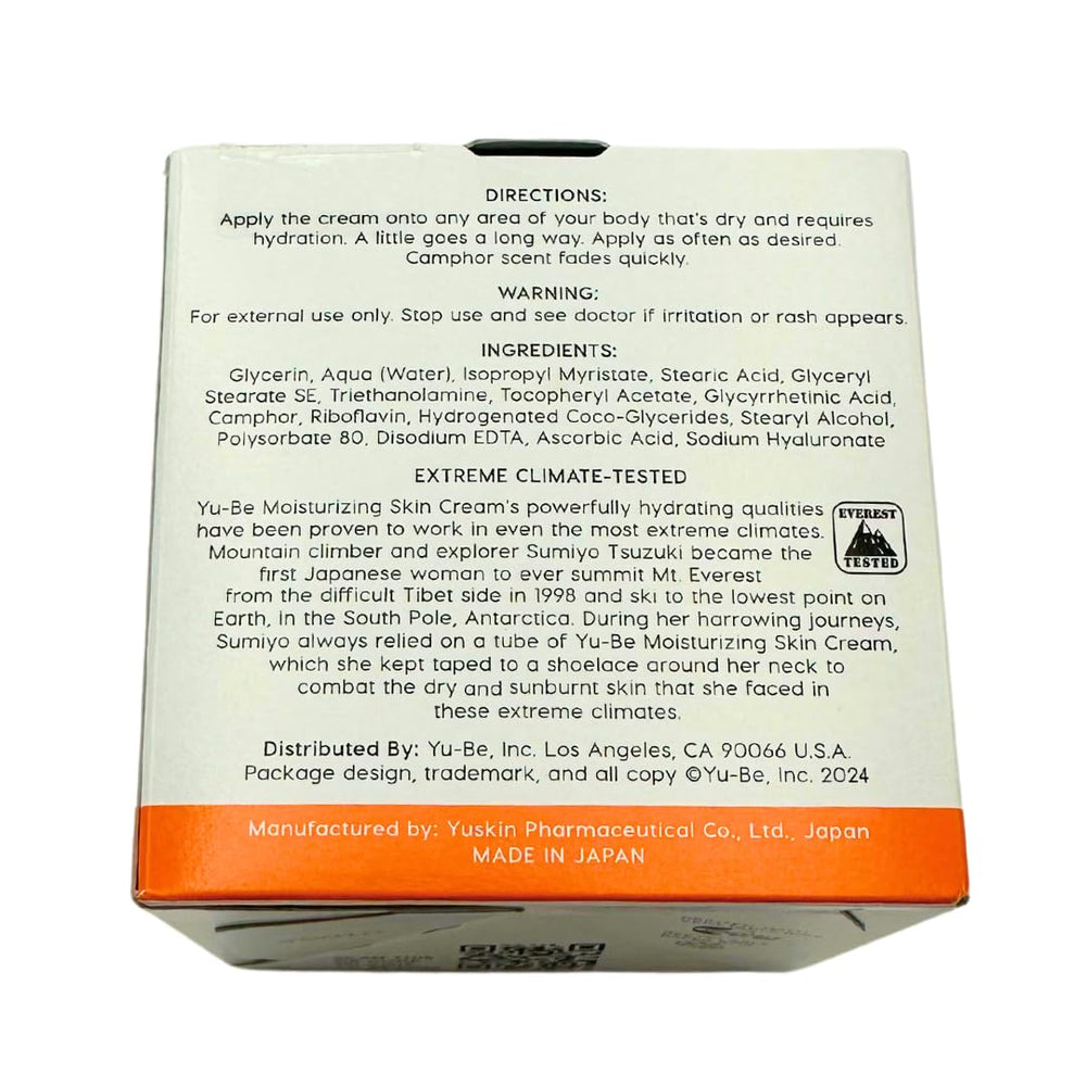 Yu-Be pharmacist-created origin highlights trusted heritage for extreme conditions.