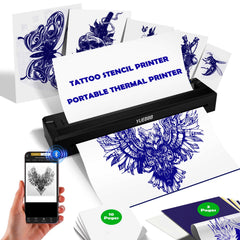 YUEBBB package includes thermal and transfer papers to start testing right away.