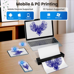 YUEBBB thermal print technology enables inkless stencil production and faster turnarounds.