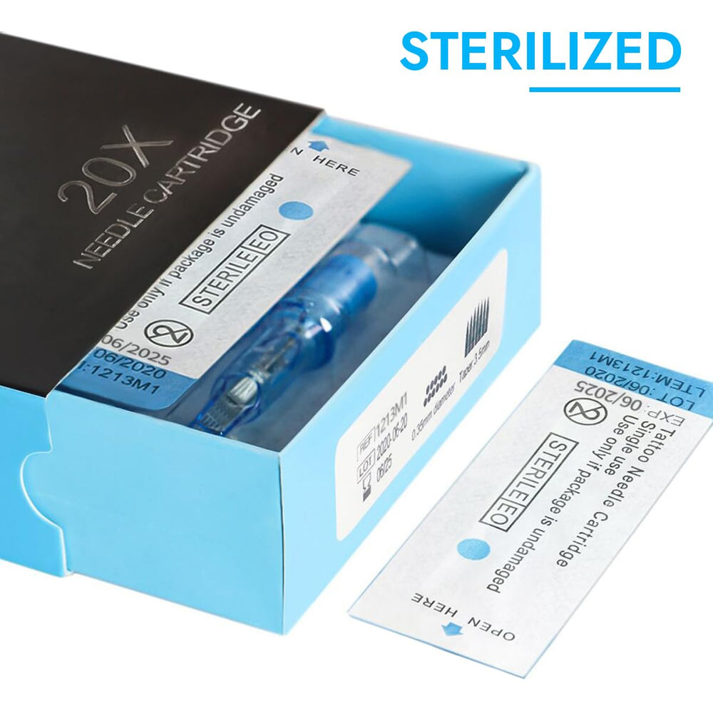 Yuelong ergonomic shell design fits fingers comfortably during tattooing.