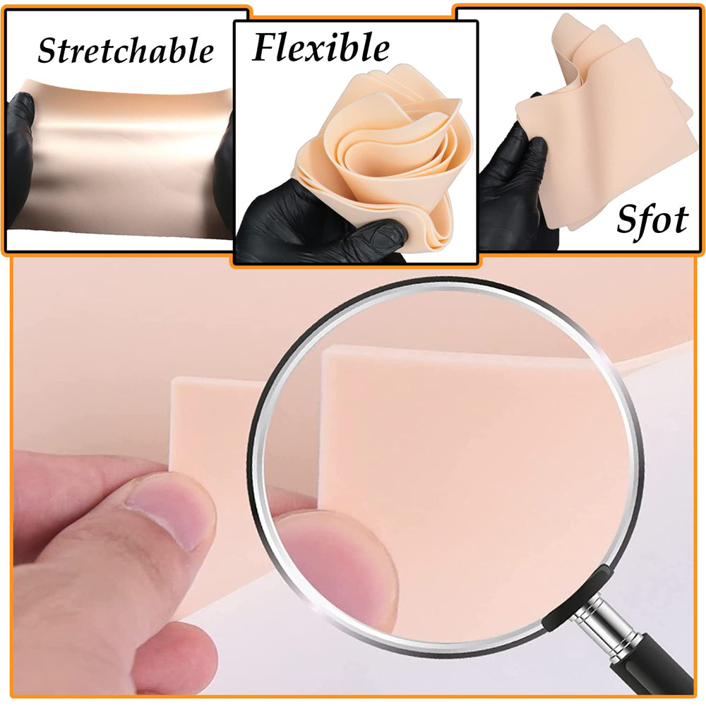 Yuelong 1.3mm thick skin offers durable, reusable surface for repeated drills.
