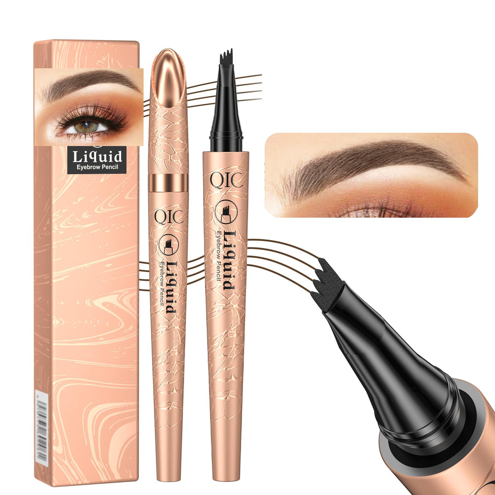 Yulinlon Q706 quad-tip design for natural brow texture.