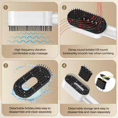 Yuxian Laser Hair Growth Comb travel case for convenient portability