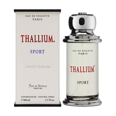 Yves De Sistelle Thallium Sport bottle, long-lasting masculine fragrance.