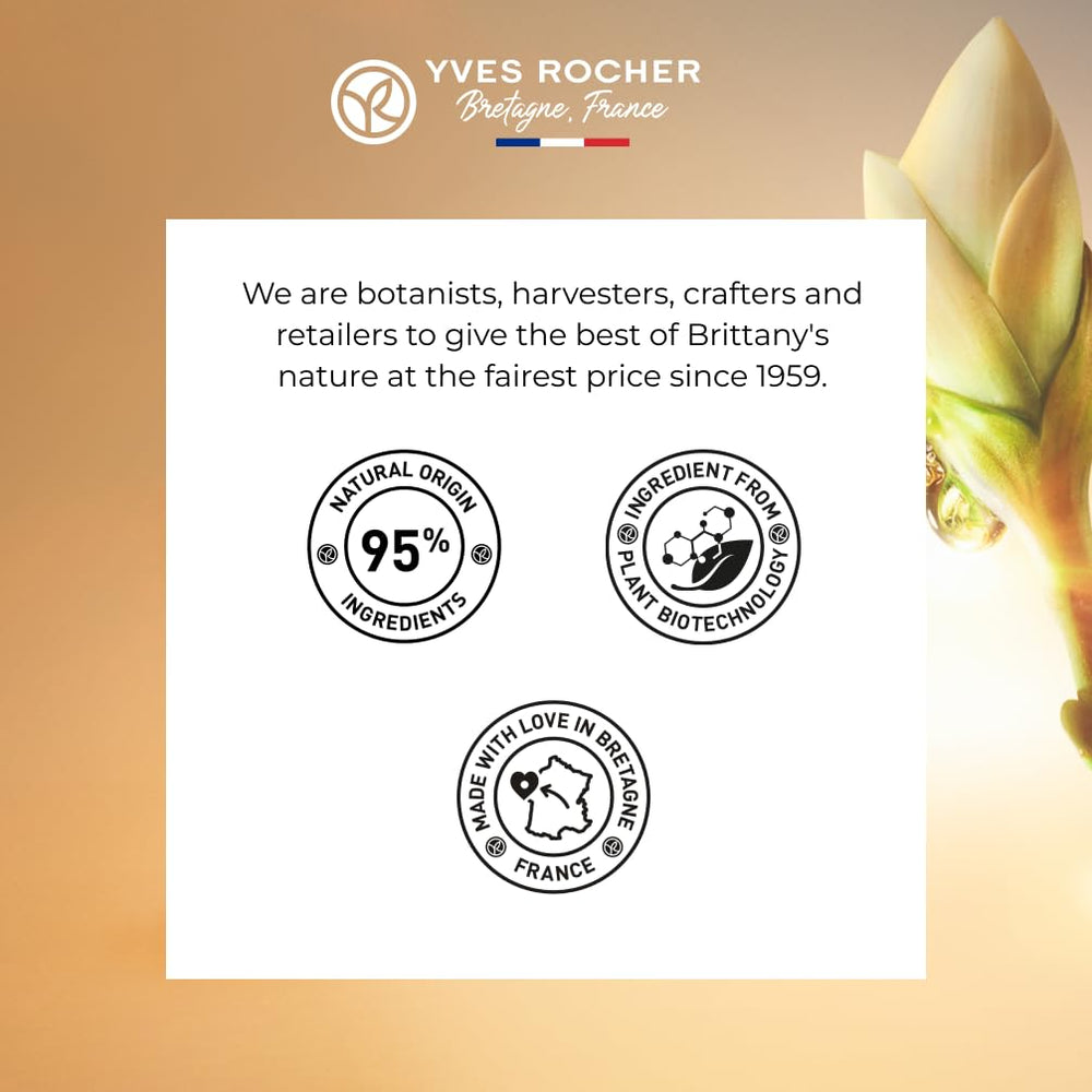 Yves Rocher essence fits morning and evening skincare.