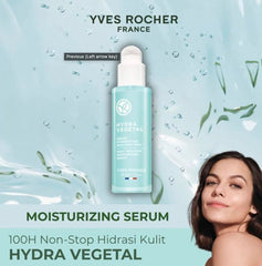 Yves Rocher Hydra Vegetal serum with natural ingredients visual