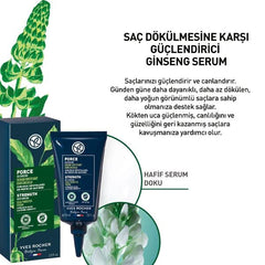 Yves Rocher Serum Force Intensive applying on clean hair supports daily refreshment