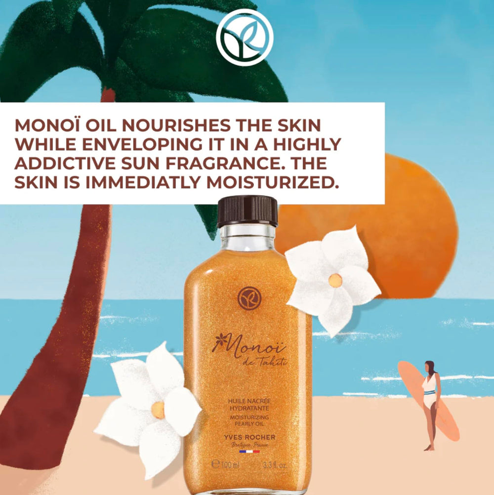 Yves Rocher tiare flower scent conveys tropical aroma for summer moments