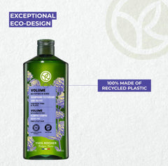 Thicker, fuller-looking hair achieved with Yves Rocher quinoa extract shampoo