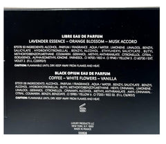 YSL gift-set packaging with two scents for thoughtful presents.