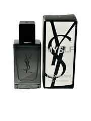 Yves Saint Laurent MYSLF miniature on vanity, daily scent option.