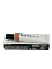 YSL Nu Gold Halo Tint Highlighter applied to cheek for soft radiance