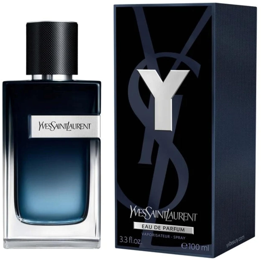Yves Saint Laurent Y For Men EDP bottle front view, modern fragrance for daily wear.