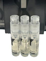 Travel-ready LE PARFUM trio, ideal in pockets, bags, or briefcase.