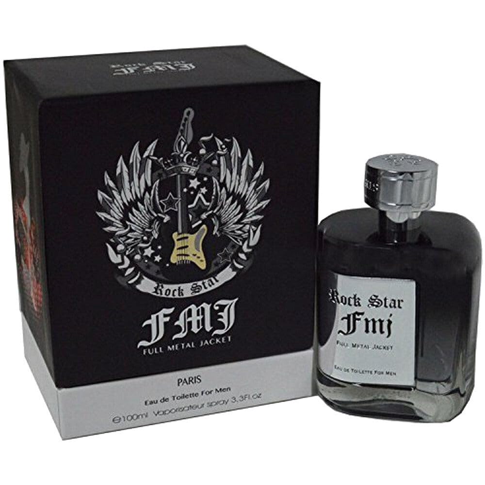 YZY Perfume FMJ Rock Star bottle front view, ideal for confident daytime wear.