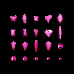 Yzzseven K9 glass crystals with high brightness and durability