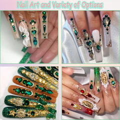 Yzzseven 20 styles for creative nail art and crystal crafts.