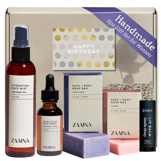 ZAAINA Birthday Gift Set for Women bath gift box for at-home pampering