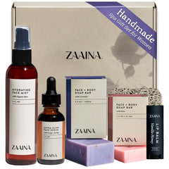 ZAAINA face mist bottle for refreshing skin and spa ritual at home