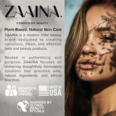 ZAAINA Spa Gift Set travel-size lavender soap bar compact
