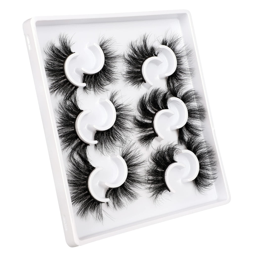 Zanlufly six-styles pack highlights versatile options for different makeup moods.