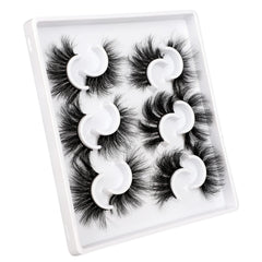 Zanlufly six-styles pack highlights versatile options for different makeup moods.