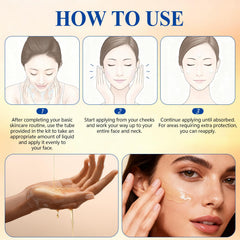 ZannWnm serum texture close-up indicates water-light formula.
