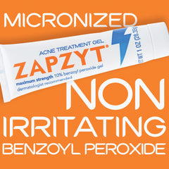 Zapzyt Acne Treatment Gel dab on skin for targeted clearing