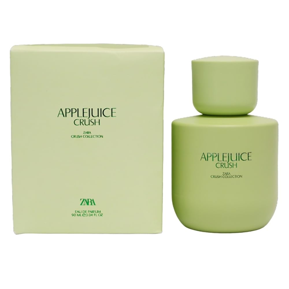 Zara Apple Juice Crush bottle front view for daily wear and signature scent