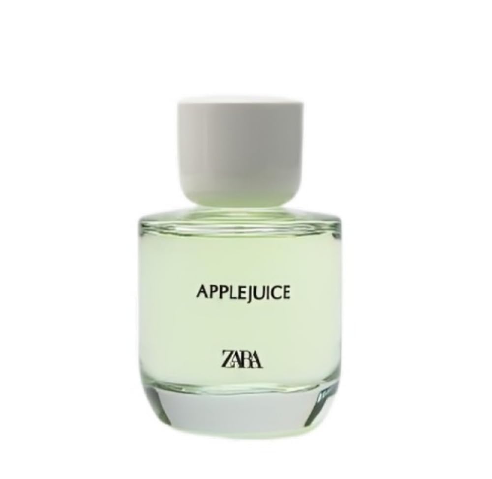 Zara Apple Juice EDT top notes, crisp apple and citrus burst.