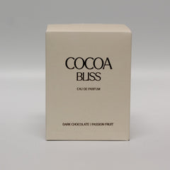 Zara Cocoa Bliss packaging detail emphasizes premium luxury.