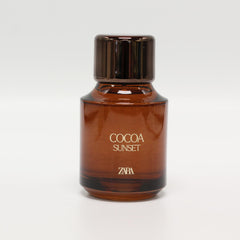 Zara Cocoa Sunset EDP creamy texture envelops skin with dessert-like warmth