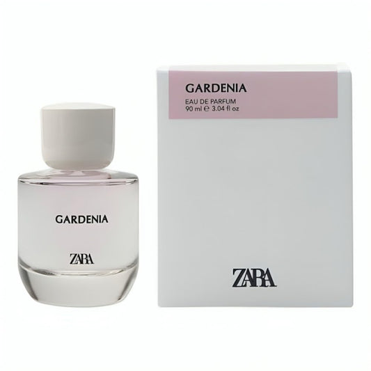 Zara Gardenia bottle front view for daily elegant wear.