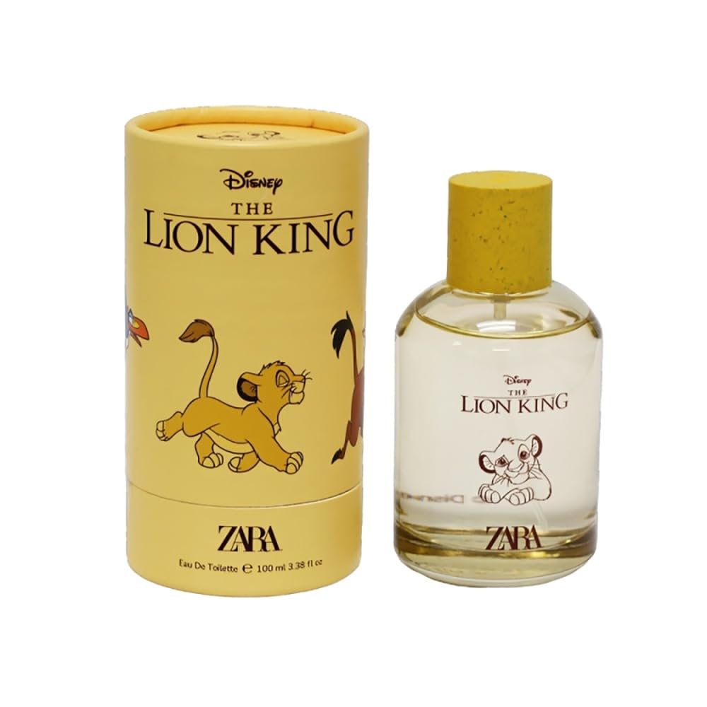 Zara Lion King Kids Perfume bottle with playful design for everyday wear.