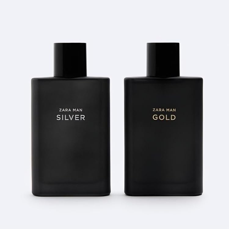 Zara Man Silver EDT bottle with spicy-woody profile for evenings