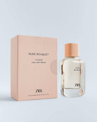 ZARA Nude Bouquet bottle side view, ideal for chic morning routines