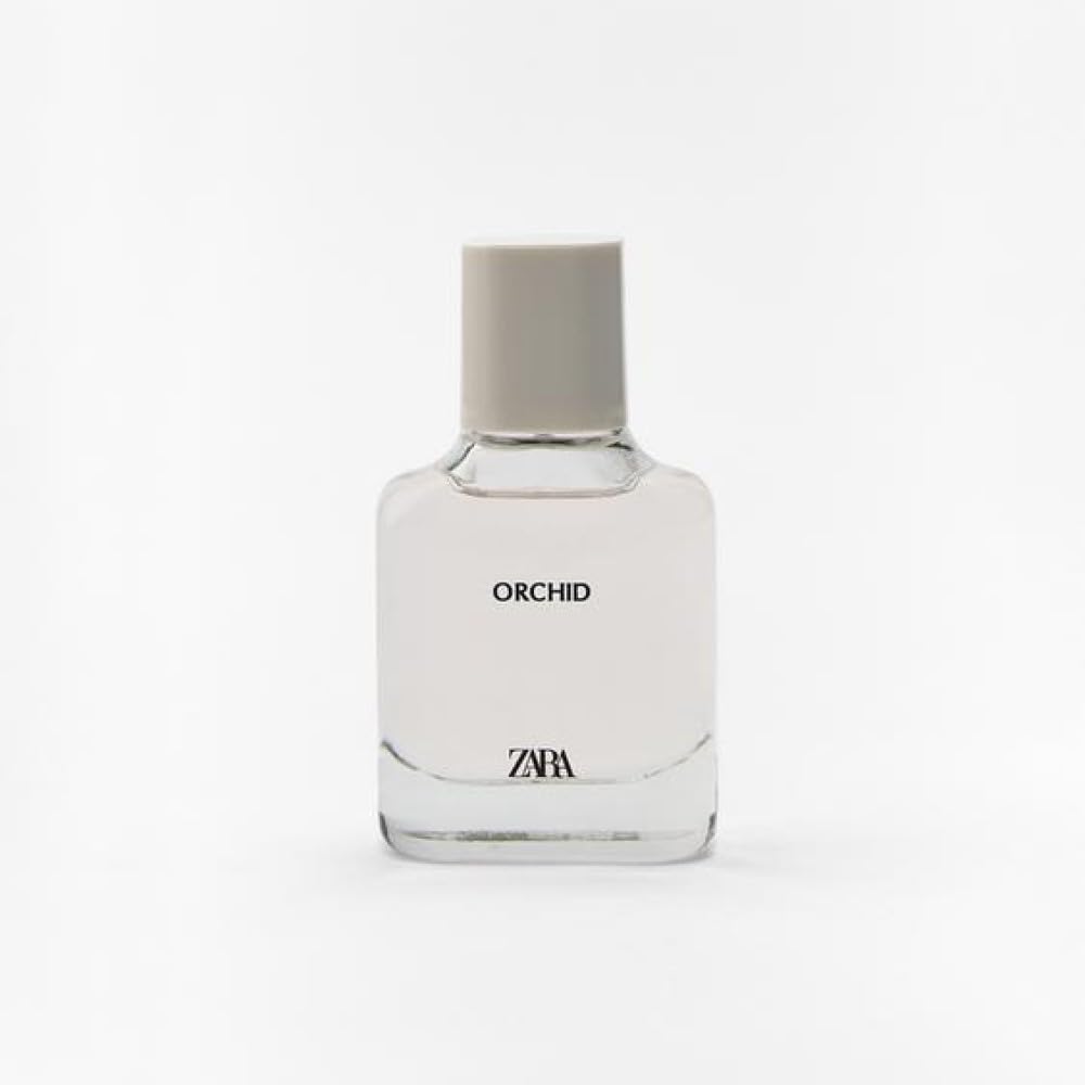 Zara Orchid perfume showing peach and apple accents for a fruity touch