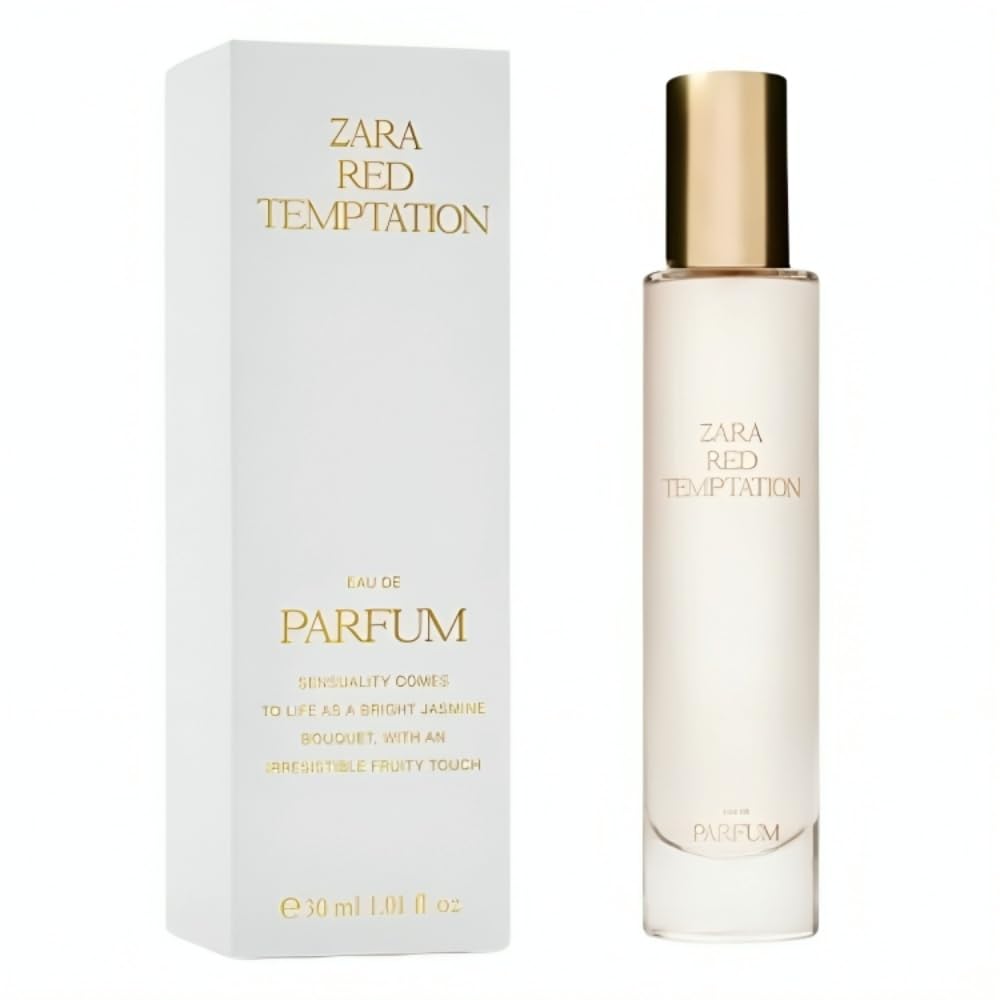 Zara Red Temptation bottle front view ideal for elegant evening wear