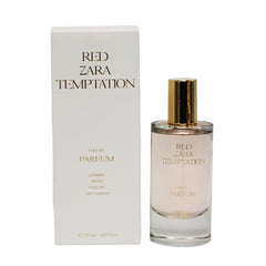 Zara Red Temptation bottle front, showcasing elegant design for daily sophistication.
