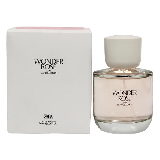Zara Wonder Rose bottle front view, ideal for playful daytime wear.
