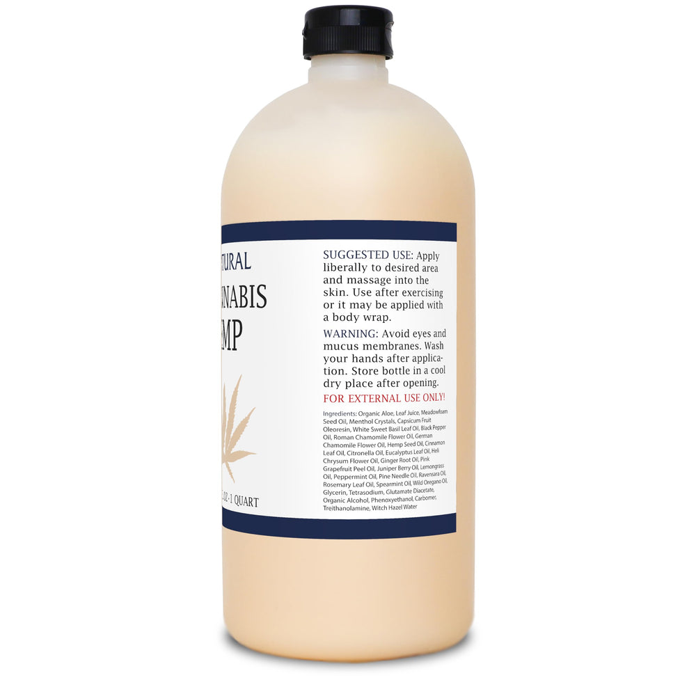 Zatural Hemp Hot Cream used in body wraps for added comfort