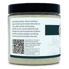 Zatural Neem Butter on shelf, ready for sensitive-skin routines.