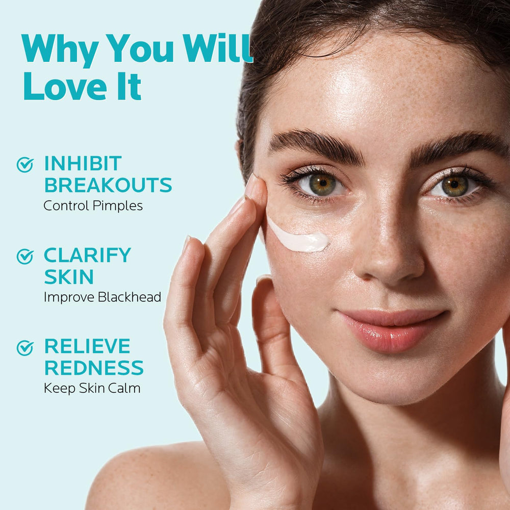 Close-up texture of ZealSea cream shows light, breathable feel for sensitive skin
