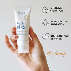 Zegrox Urea Cream 40% non-greasy formula absorbs quickly.