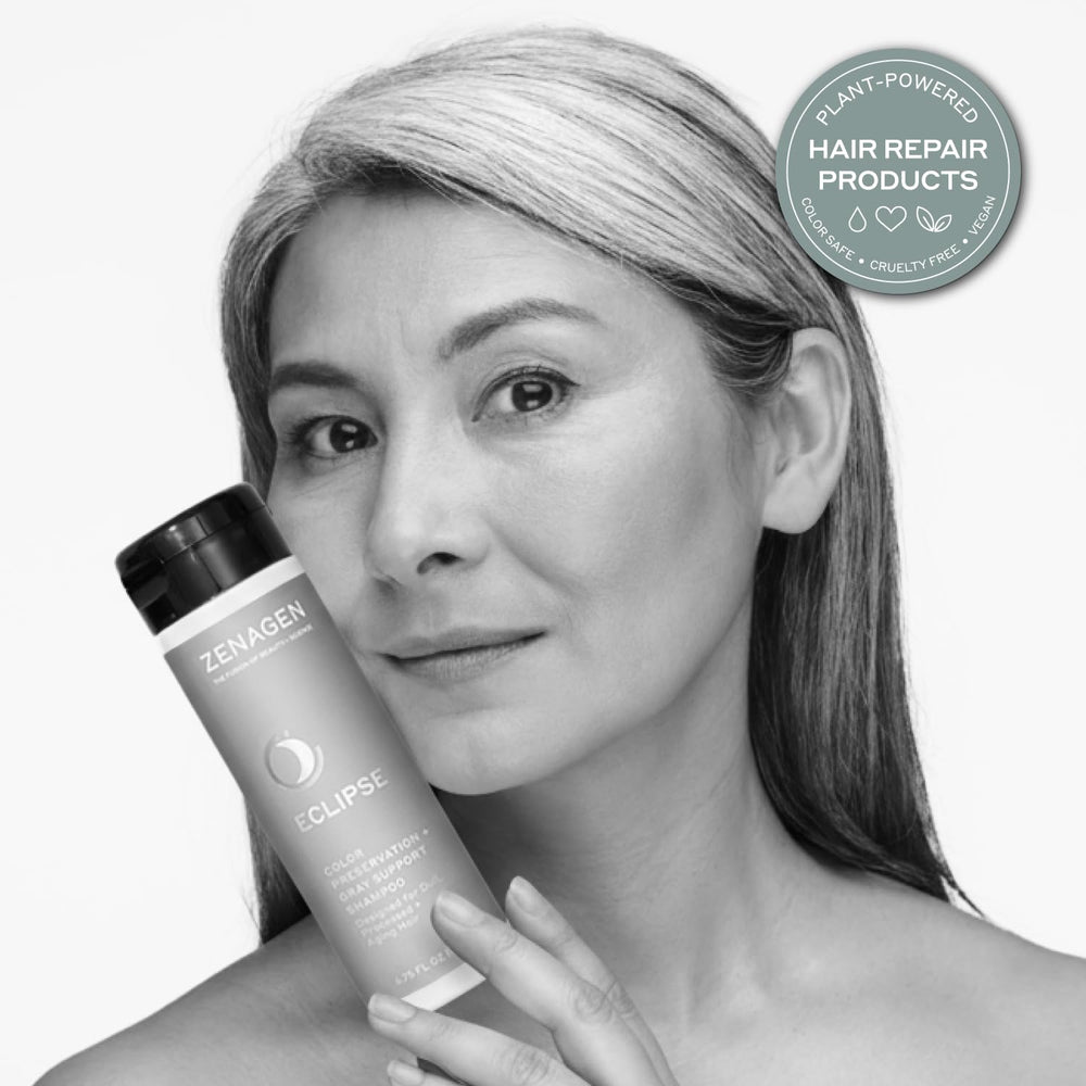 Close up of Zenagen Eclipse Trio Kit box highlighting complete routine.